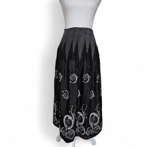 Lapis Womens Elastic Waist Convertible One Size Boho Whimsygoth Skirt Dress